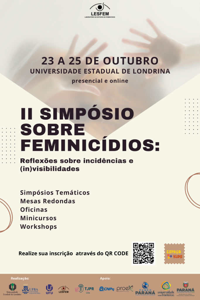 II Simpósio Sobre Feminicídios: Reflexões Sobre Incidências e (In)Visibilidades